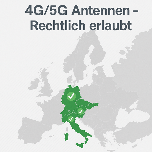Ist die Nutzung von LTE/5G-Richtantennen in Europa legal?